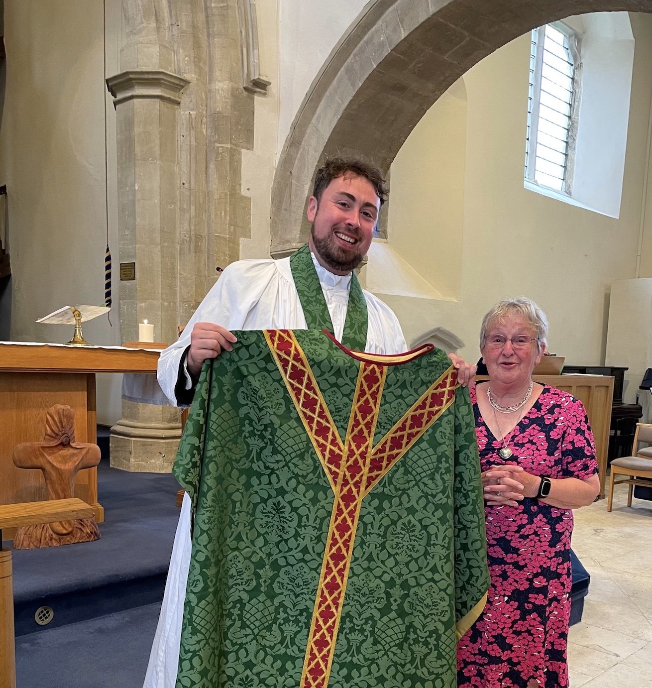 New Chasuble for Church